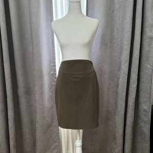 Express Skirt with belt detail on back.